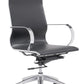 Glider High Back Office Chair Black