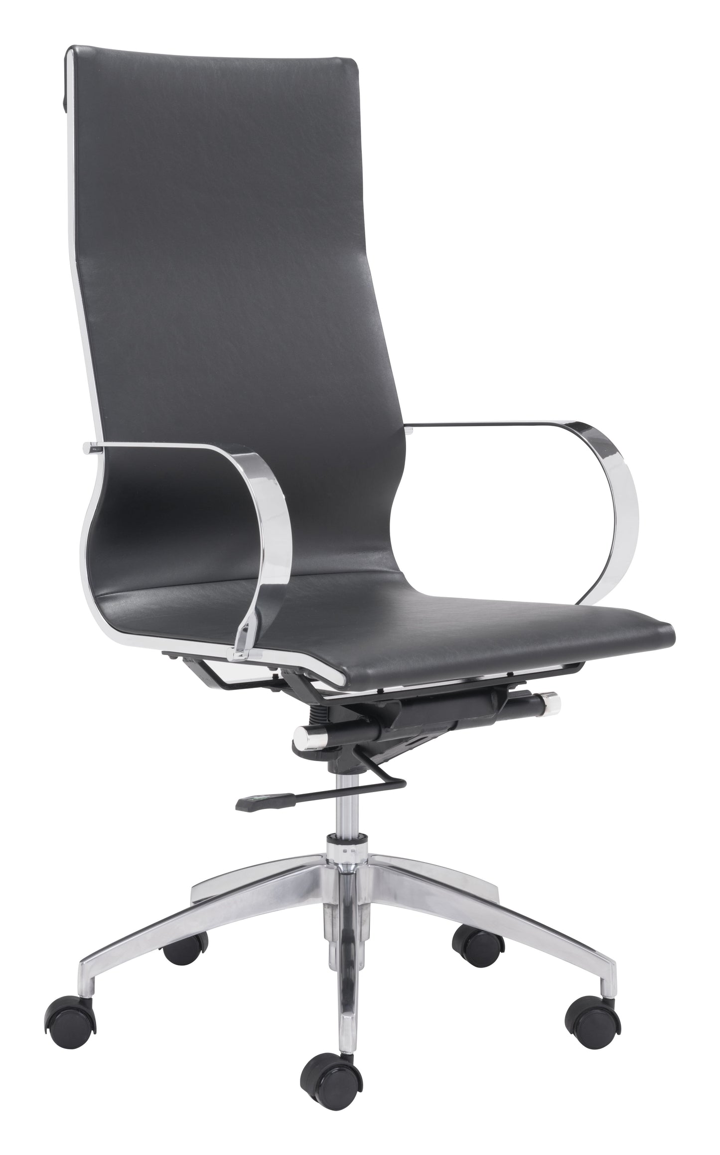 Glider High Back Office Chair Black