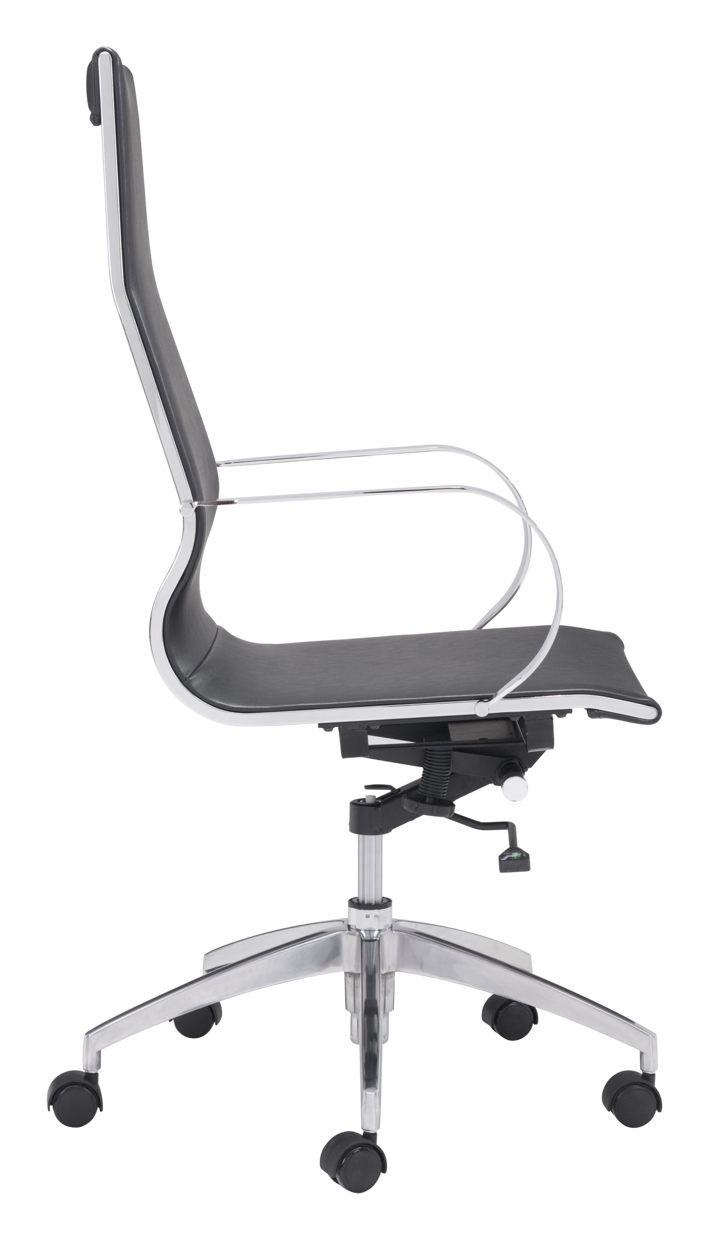 Glider High Back Office Chair Black