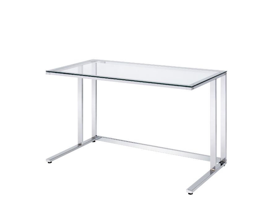 ACME Furniture Tyrese Glass Top Writing Desk - SKU 93100