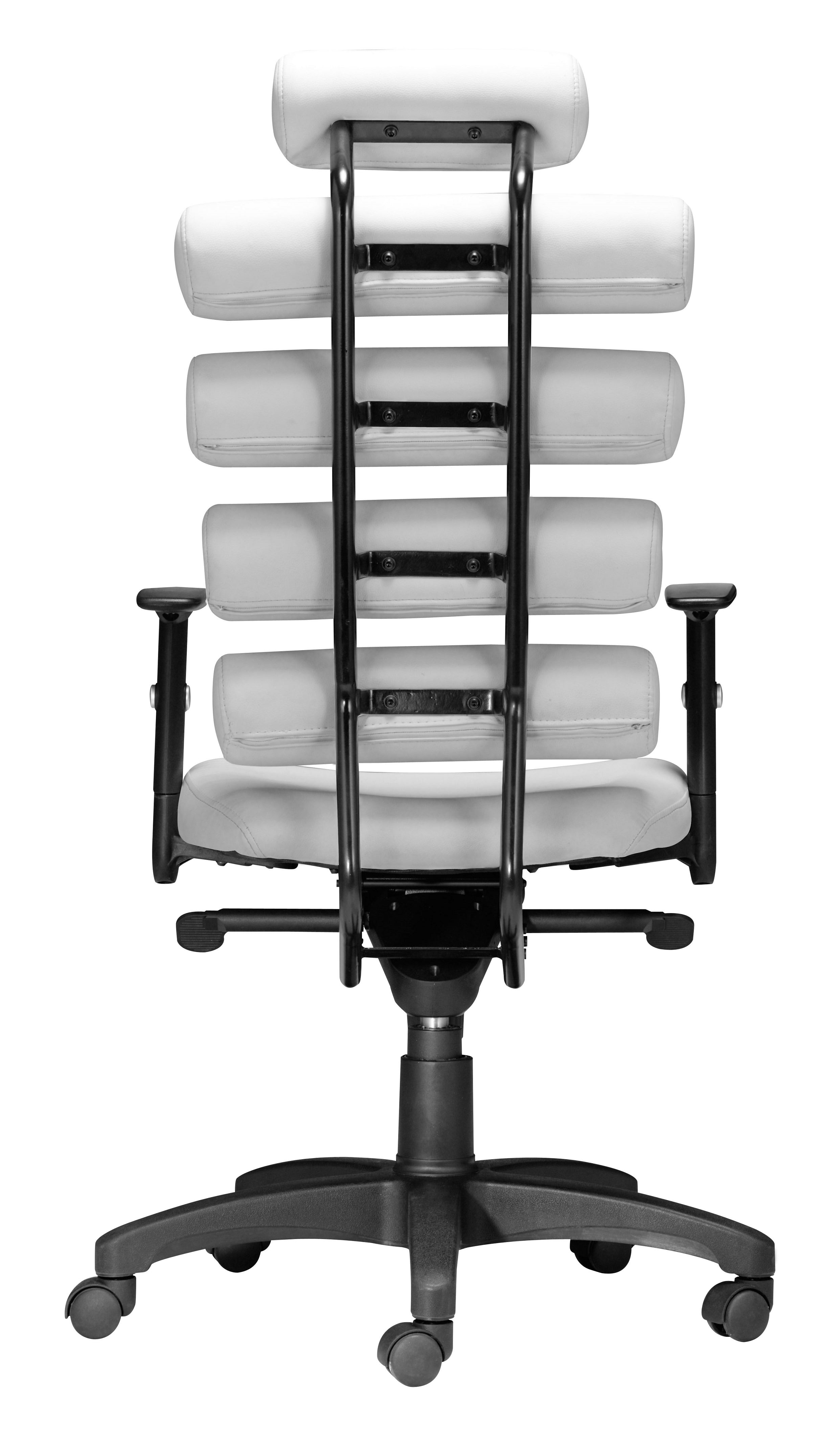 Zuo Unico Office Chair - SKU 205051 - White